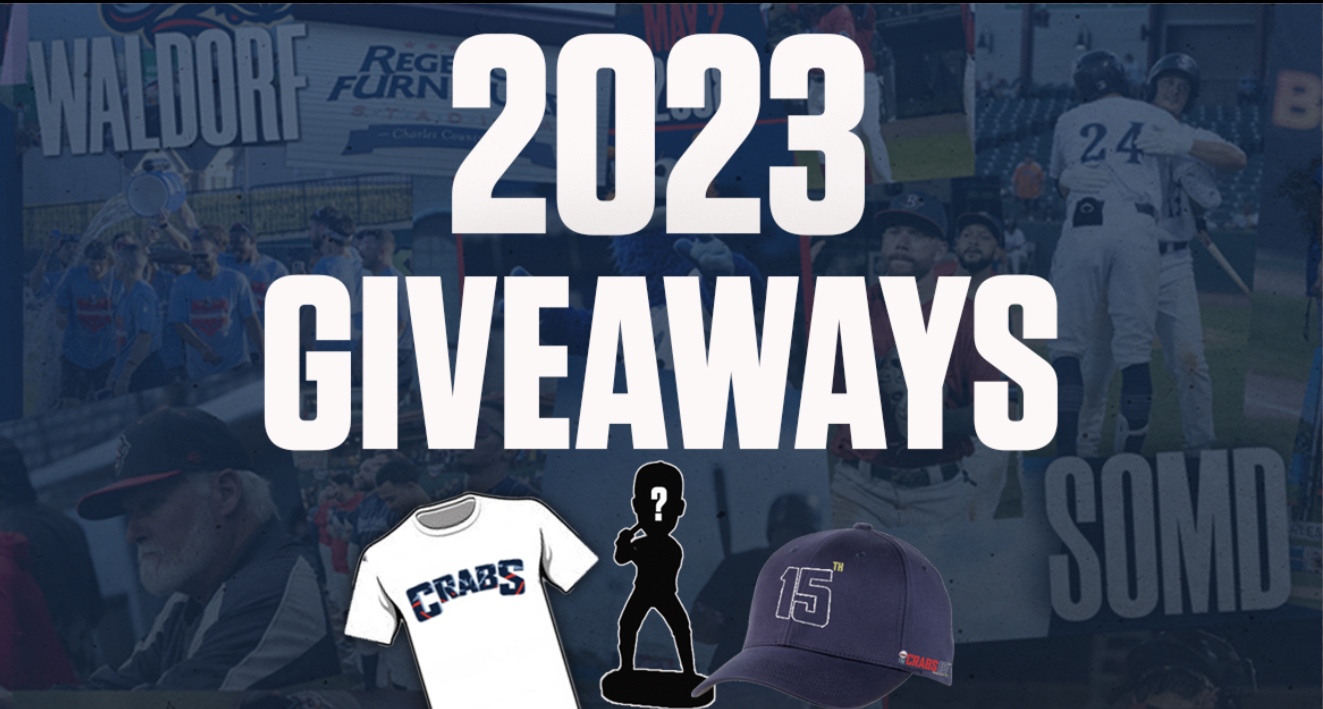 Blue Crabs Announce 2023 Giveaways! 